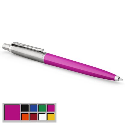 Parker Jotter Pink Barrel BL Ink Pen