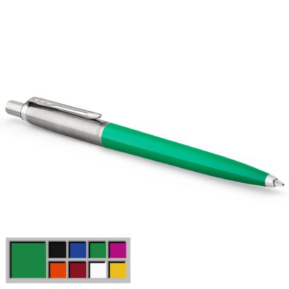 Parker Jotter Green Barrel BL Ink Pen