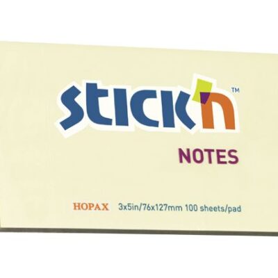 ValueX Sticky Notes 76x127mm Yellow PK12