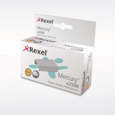 Rexel Mercury Heavy Duty Staples PK2500