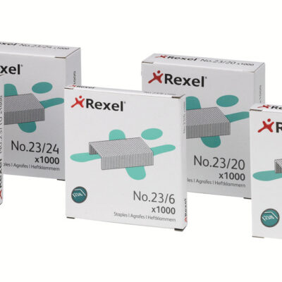 Rexel No. 23/8 Staples - Pack 1000