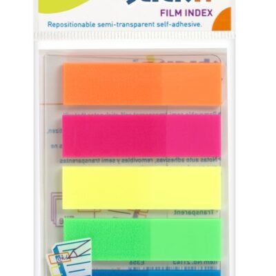 ValX Film Indexes 12mm 125Tabs Neon Cls