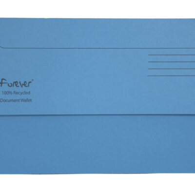 Forever Doc Wallets 345x245mm BL PK25