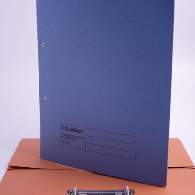 Ghall SHW Spiral File FScap Blue PK25