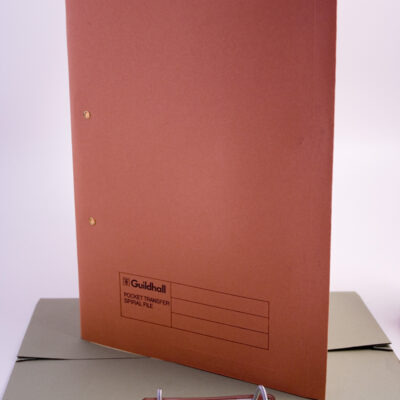 Ghall SHW Pckt Spiral File OR PK25