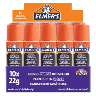 Elmers Purple 22g Glue Sticks PK10