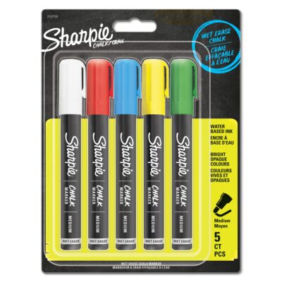 Sharpie Chalk Marker Asst PK5
