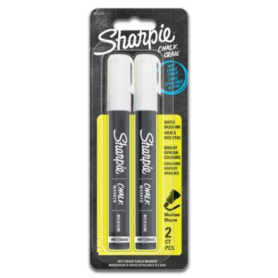 Sharpie Chalk Marker White PK2