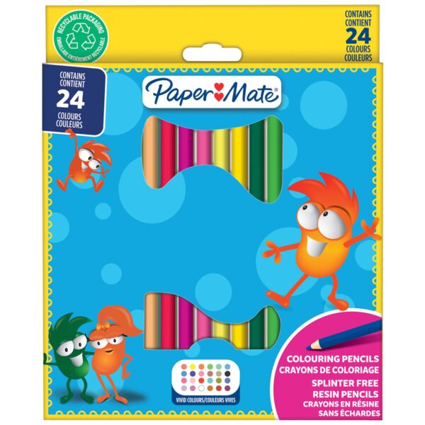 Paper Mare Colouring Pencil PK24