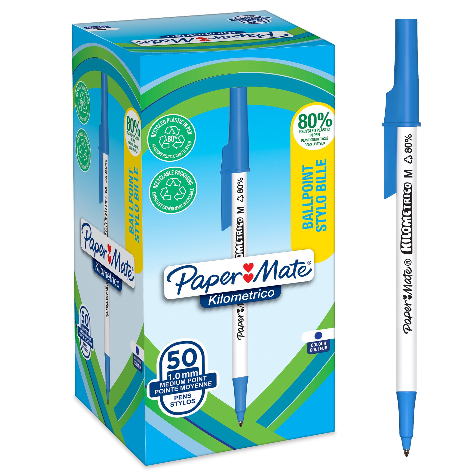 Paper Mate Kilometrico Ballpen BL PK50