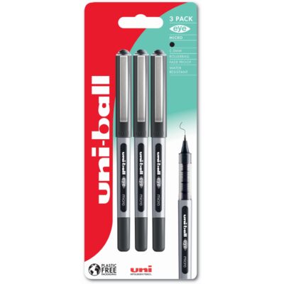 Uni-Ball Eye Micro UB-150 BK PFP PK3