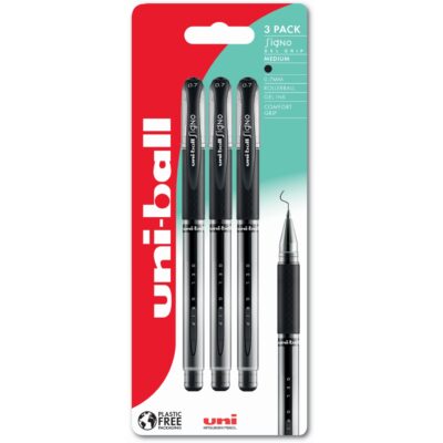Uni-Ball Signo Grip UM-151S BK PFP PK3