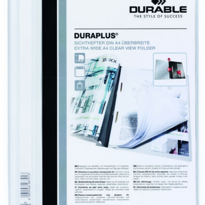 Duraplus Report Folder ExWide A4 WT PK25