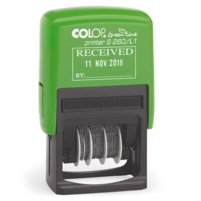 Green Line Date Stamp Received S260/L1