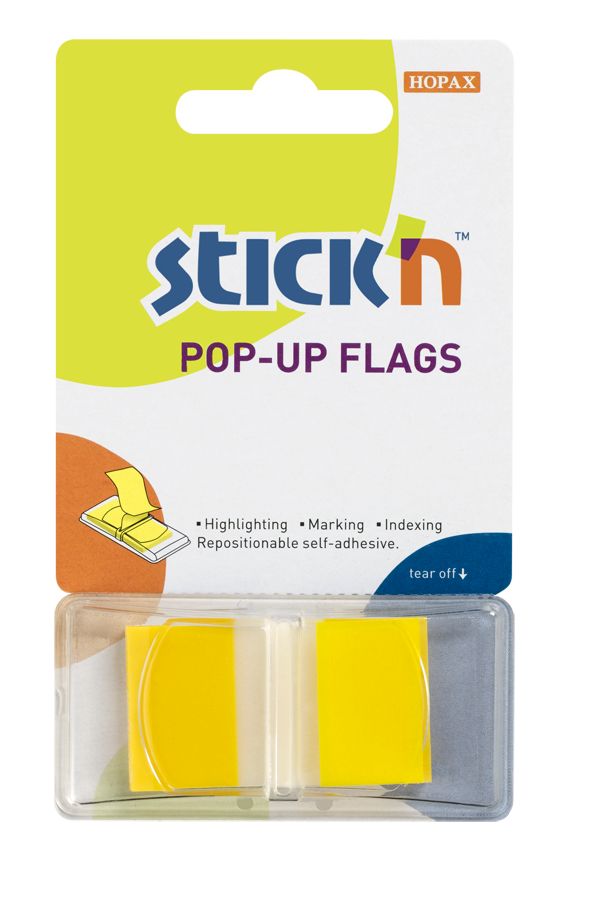 ValueX Pop-Up Flags 25mm 50 Tabs YL