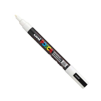 Posca PC-3M Paint Marker WH PK1