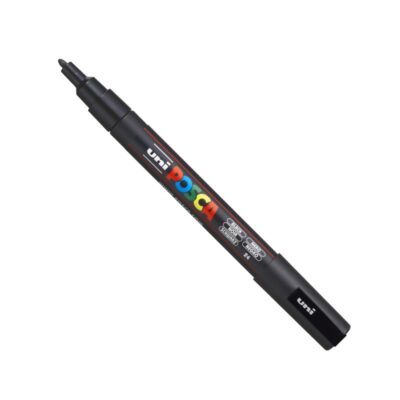 Posca PC-3M Paint Marker BK PK1