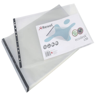 Rexel Pocket Eco Landscape 100Mi A3 PK30