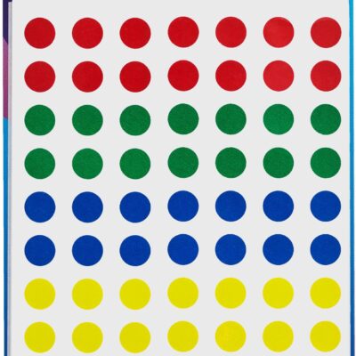 Avery Round Labels 8mm Asst PK560x10
