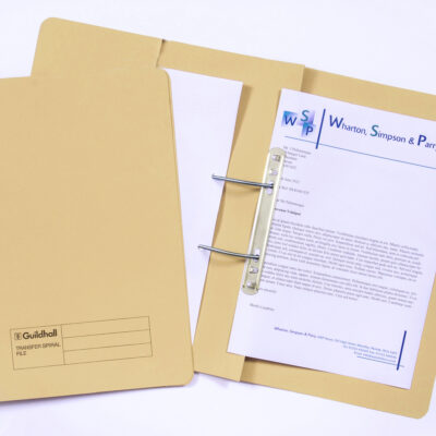 Ghall Trans Spring File Pocket YW PK25