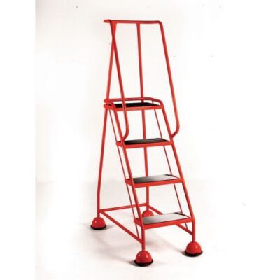 4 Tread Step & Handrail RD 125Kg Load