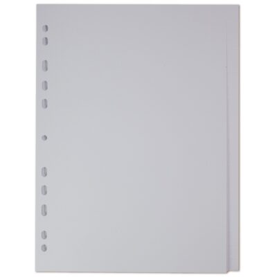 Elba Divider A4 20 Part White Card