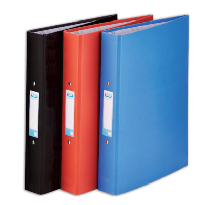 Elba RBinder A4 25mm POB 2 ORng ASS PK10