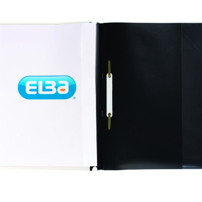 Elba Report File With Pocket Black PK25