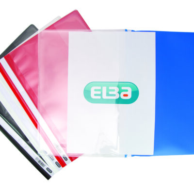 Elba Report File With Pocket Asstd PK25