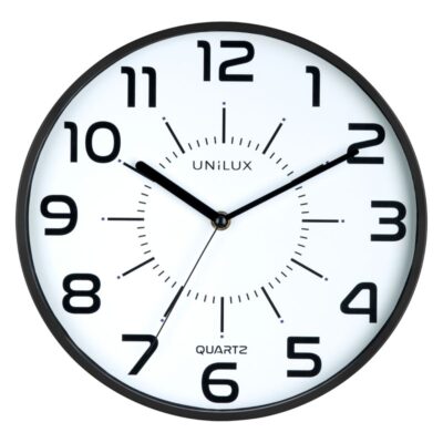 Unilux Pop Clock Black