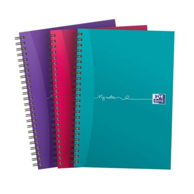 Oxfd Mynotes TWre Nbook 200P A5 Asst PK3
