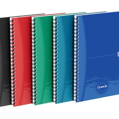 Oxford Oceanis Twin Wire A5 Assorted PK5