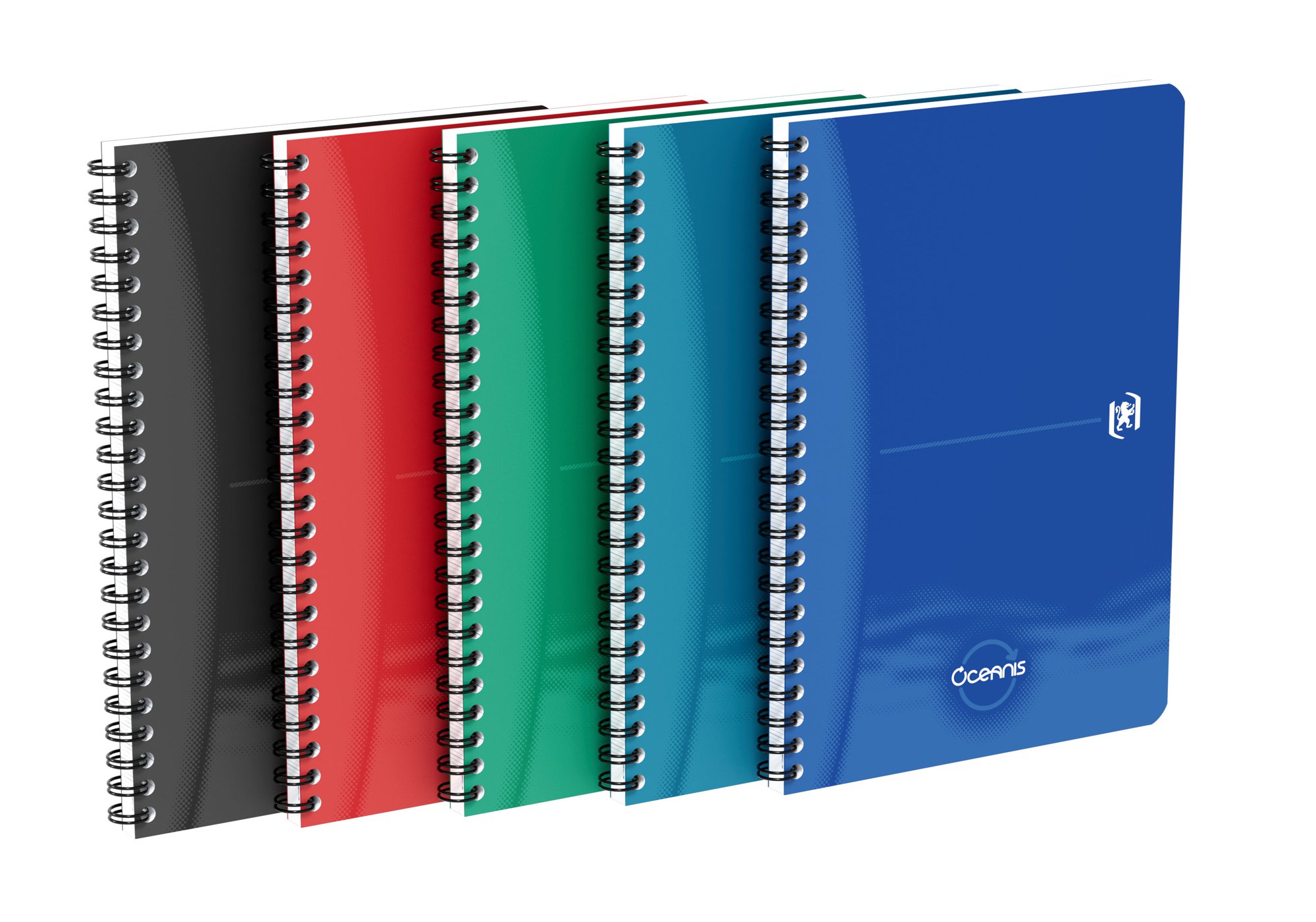 Oxford Oceanis Twin Wire A5 Assorted PK5