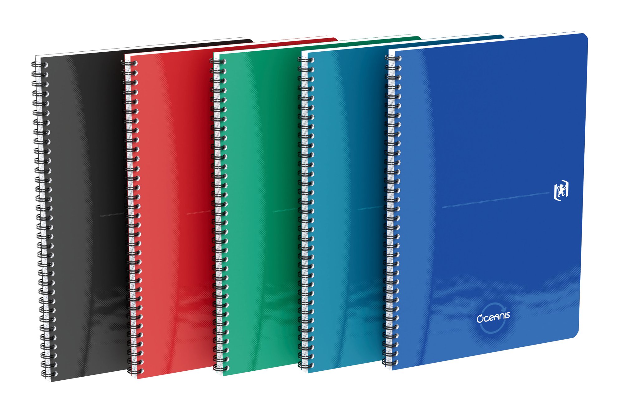 Oxford Oceanis Twin Wire A4 Assorted PK5