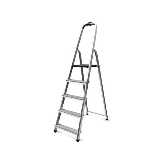Aluminium 5 Tread Platform Step 150Kg