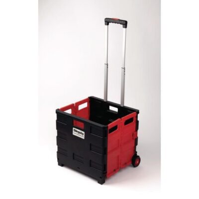Folding Box Trolley with Handle BKRD