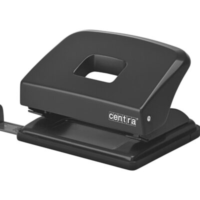 Centra Hole Punch 20 Sheets Black