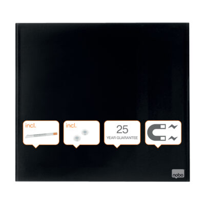 Nobo Diamond Brd Mag 300x300mm BK