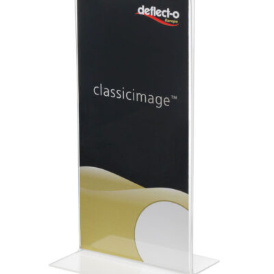 Deflecto 1/3 A4 Portrait Sign Holder