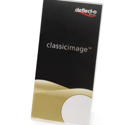 Deflecto 1/3 A4P Slanted Sign Holder