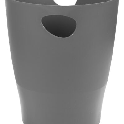 Exacompta ECO 15L Waste Bin Dark Grey