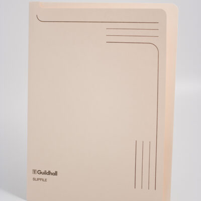 Guildhall Slipfile A4 Cream PK50