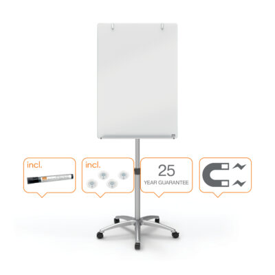 Nobo Glass Mobile Easel