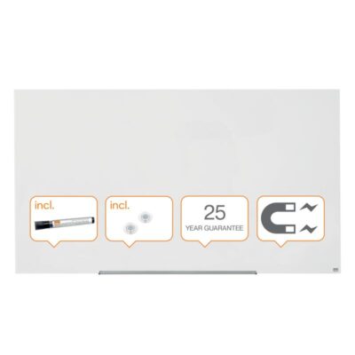 Nobo ImpPro Glass Board 1900x1000 WH