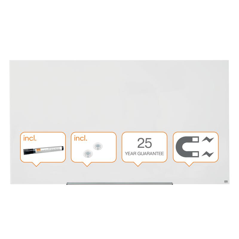 Nobo ImpPro Glass Board 1900x1000 WH