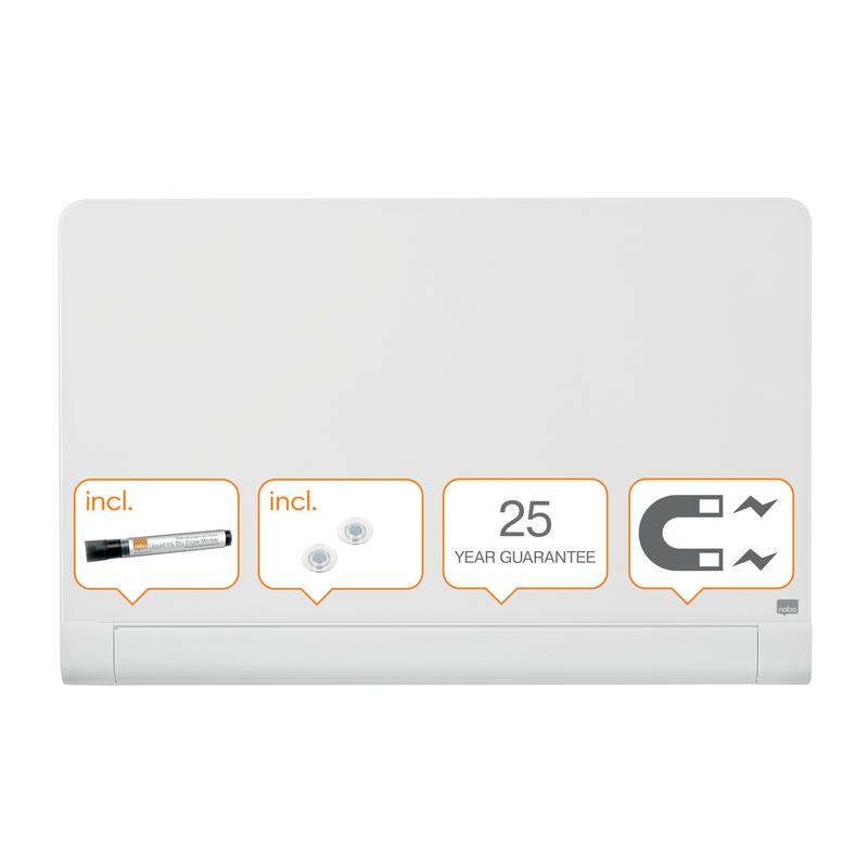 Nobo ImpPro Glass Board 1000x560 WH