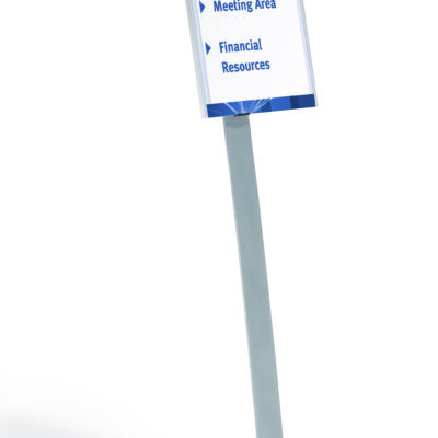 Durable Aluminium Info Sign Stand A3