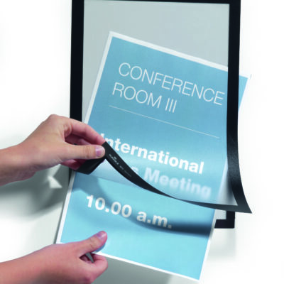 Duraframe Self Adhesive A4 BK(PK2)