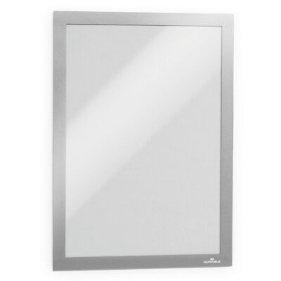 Duraframe Self Adhesive A4 Silver (PK2)