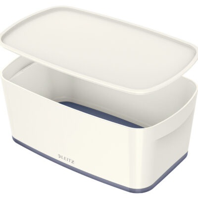 Leitz MyBox Small wLid WOW WH GY